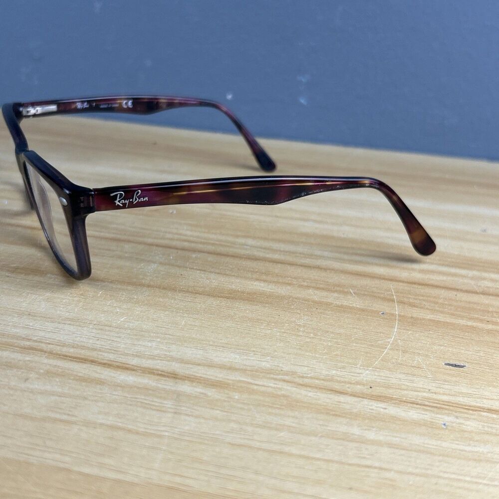 Ray Ban Eyeglasses RB 5228 5628 Lilac Floral Size 53-17-140 Frames Only - Picture 4 of 10